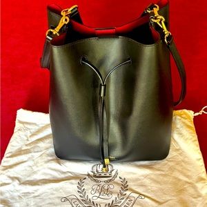Ralph Lauren Bucket Bag with Crossbody/Top Handle